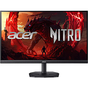27" Acer Nitro KGB271U WQHD 200Hz 0.5ms FreeSync Premium Gaming Monitor w/ HDR10  $139.99 + Free Shipping