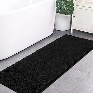 $17.09 FS WALMART+ by Softlife Luxury Soft Bathroom Non-Slip Rug Shaggy Bath Mat,24"x36",Choice of 4 colors