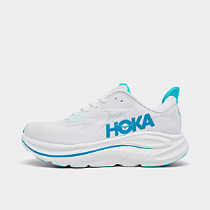 HOKA Men's Clifton 10 Running Shoes (Black/Silver) $105 + Free Shipping @ JD Sports