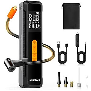 [AC] $14.99* | Neverland 150PSI Tire Inflator & Portable Air Compressor at Amazon