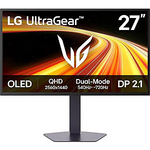 27” LG Ultragear Dual Mode 1440p/540Hz 1080p/720Hz OLED Gaming Monitor + $20 Newegg eGift Card $699.99 + Free Shipping