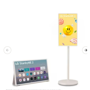LG Partner: StanbyME 2 27 Inch Portable Smart Touch Screen with 4hr Battery $647.99