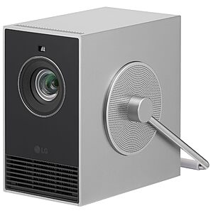 LG CineBeam Q HU710PB 4K Smart Portable Projector with Auto Screen Adjustment $799.99