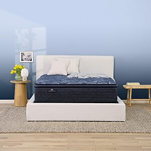 $437.06 - Serta Perfect Sleeper Ultimate 14.5" Queen Mattress - Medium Pillow Top, Cooling Gel Memory Foam + AND MORE