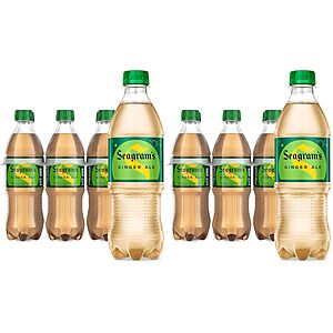 12-Pack 16.9-Ounce Seagram's Ginger Ale Soda $6.25 w/ S&S + Free Shipping w/ Prime or on $35+