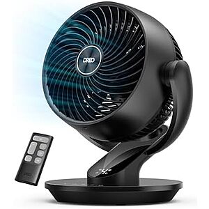 [AC] $39.07 | DREO Fan for Bedroom, 13-Inch Oscillating Table Air Circulator Fan for Whole Room at Amazon