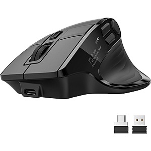Prime Members: Acer Wireless Bluetooth Ergonomic Rechargeable Mouse w/ OLED Screen (Pairs up to 4 Devices) $27.49 + Free Shipping