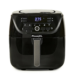 PowerXL AF-E6001-L 6-Qt Digital Vortex Air Fryer With 10 Quick-Touch Presets $17.66