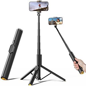 60" TODI Selfie Stick Tripod w/ Wireless Remote $9.99 + Free Shipping w/ Prime or on $35+