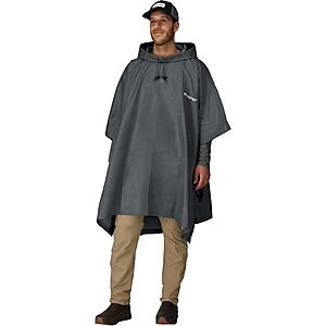 FROGG TOGGS Ultra-Lite2 Reusable Waterproof Breathable Poncho - Adult Size - (Carbon Blk, Khaki, Green) - $12.99