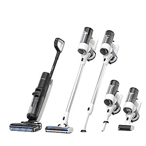 Tineco - Floor Washer Switch Pet Cordless Mop & Vacuum Cleaner - 7 Series - Black $499.99