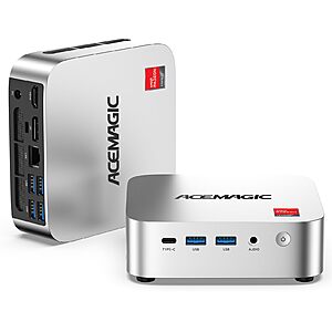 Prime Members: ACEMAGIC K1 Mini PC: Ryzen R2544, 8GB DDR4, 256GB SSD, Win 11 Pro $275.08