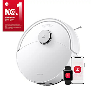 Roborock - Q10 Series Robot Vacuum and Mop Combo, 10kPa HyperForce, Dual Anti-Tangle System, Auto Mop Lifting, JawScrapers Brush $169.99