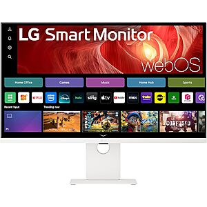 LG 37U730SA-W 37-inch Smart 4K UHD (3840 x 2160) IPS Computer Monitor, 60Hz, HDR10, webOS $399.99