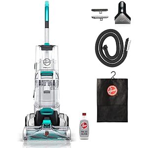 [Prime] $151.99* | Hoover SmartWash Automatic Carpet Cleaner (Teal/Transparent) at Amazon