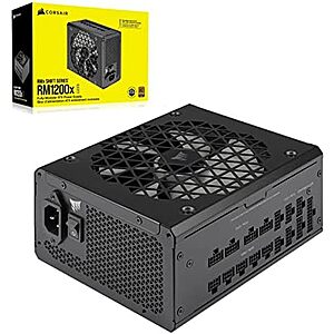 $159.99* | Corsair RM1200x Shift 80+ Gold 1200W Fully Modular Power Supply at Amazon