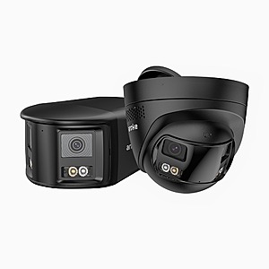 2-Pack ANNKE FCD800 4K 8MP 180° Dual-Lens Outdoor PoE IP Camera (Black, Turret/Bullet) $130 + Free Shipping