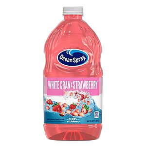 Ocean Spray® White Cran-Strawberry Juice Drink, 64 Fl Oz Bottle (Pack of 1)~$2.37 With S&S @ Amazon