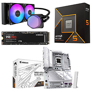 [Bundle] Gigabyte B850 AORUS Elite WiFi7 MB + AMD Ryzen 5 9600X CPU + Samsung 990 Pro 1TB SSD + Cooler Master 240mm AIO $430 + Free Shipping