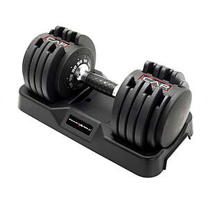 CAP Barbell 10-in-1, 55lb ADJUSTABELL® Dumbbell for $99.99, 25lb ADJUSTABELL Dumbbell for $64.99
