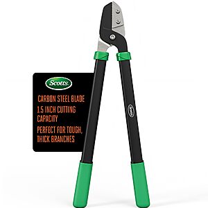 Scotts 21 in. Anvil Lopper $19.97 + Free S&H w/ Prime or $35+