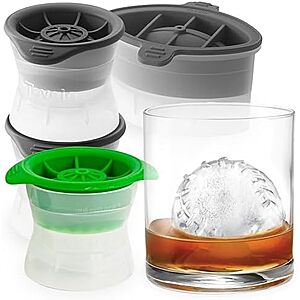 Tovolo 4-Pack Sports Ice Mold Set w/ Silicone Lids (Golf Ball, Football, Baseball & Basketball) $8.49 + Free Shipping w/ Prime or on $35+
