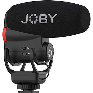 JOBY Wavo PLUS On-Camera Microphone $29.99 + Free Shipping