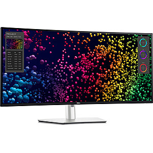 Dell Monitors: Dell UltraSharp 39.7" 5K HDR 120Hz Curved Thunderbolt Hub Monitor, & More $1699.99
