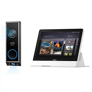 eufyVideo Doorbell E340 & Smart Display E10 $99.99 + Free Shipping
