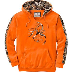 $25.00: Legendary Whitetails Mens Camo Pullover Hoodie (Various Colors/Sizes SM-5XL Big Tall)