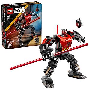 LEGO Star Wars Darth Maul Mech Building Kit (75411) $10.79 + Free Shipping