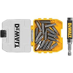 [Prime] $6.99* | 18-Piece DeWALT Compact Magnetic Drive Guide Set at Amazon