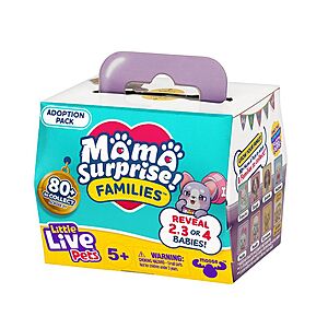 Little Live Pets Mama Surprise Families Adoption Pack $2.49 + Free Shipping