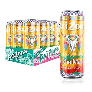 $8.28* | 12-Pack 22-Oz AriZona Mucho Mango Fruit Juice Cocktail Cans at Amazon