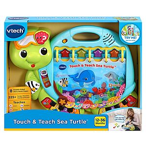 VTech Touch & Teach Sea Turtle Interactive Toy $12.49 + Free Shipping