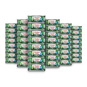 Select Accounts: 48-Pack 5-Ounce Chicken of the Sea Wild Caught Chunk Light Tuna in Water $23.55 w/ S&S + Free Shipping w/ Prime or on $35+