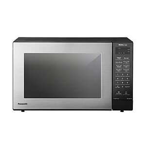 [Prime]$199.95 | Panasonic Countertop Microwave Oven, 1.2 Cu. Ft., 1250W - NN-SN67QS at Amazon