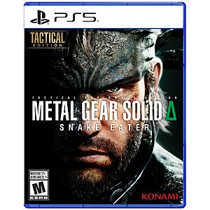Metal Gear Solid Delta: Snake Eater Tactical Edition (PlayStation 5) $24.99 + Free Shipping w/ Prime or on $35+