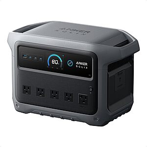 [Prime] Anker SOLIX C1000 Gen 2 1024Wh Portable Power Station, 2000W Output, LiFePO4 Battery $399.99 + Free Shipping