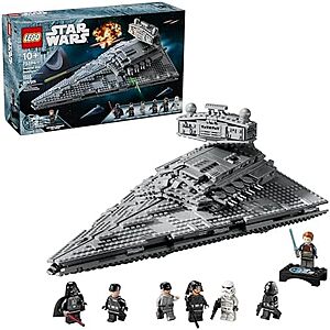 [Prime] $111.99* | 1555-Piece LEGO Star Wars Imperial Star Destroyer Building Set at Amazon
