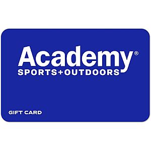 Academy Sports + Outdoors $100 eGift Card - $85 (Email Delivery)