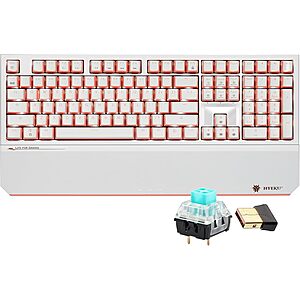 Hexgears X5 Wireless Mechanical Keyboard w/ Kailh Box 3.0 Switch & Wrist Rest (Pink or Hero) $34.99 + Free Shipping w/ Prime or on $35+