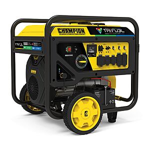 Champion Power Equipment 15,000-Watt Electric Start Tri Fuel Home Backup Portable Generator with CO for $1820
