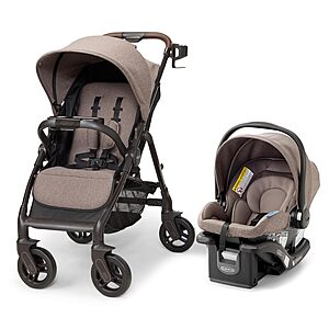 Prime Members: Graco Merge Travel System Stroller w/ Car Seat & 360-Degree Rotating Wheels $279.99 + Free Shipping