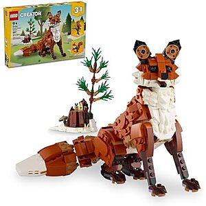 [Prime] $34.99 | 667-Piece LEGO Creator: 3 in 1 - Forest Animals: Red Fox (31154, 2024) at Amazon
