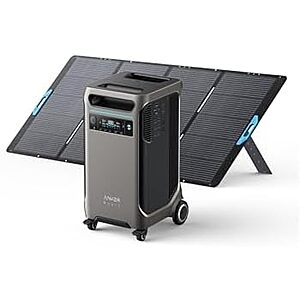 [Prime] $1899.98* | Anker SOLIX F3800 3840Wh LiFePO4 Power Station + 400W Solar Panel at Amazon