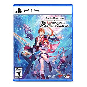 Atelier Resleriana: The Red Alchemist & the White Guardian (PS5) $34.32 + Free Shipping w/ Prime or on $35+