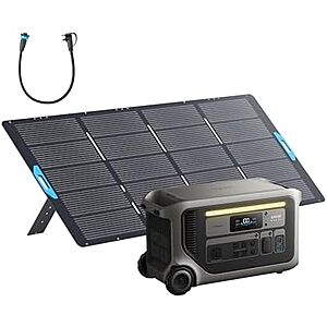 [Prime] $1399.99* | Anker SOLIX F3000 3,072Wh Power Station + 400W Solar Panel at Amazon