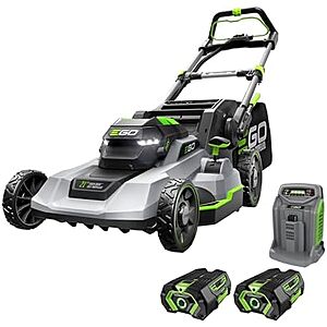 [Prime] $399.99* | EGO Power+ 21" 56V Self-Propelled Lawn Mower w/ 2x 4Ah Batteries & Charger at Amazon