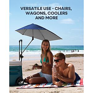 Prime Members: Sport-Brella Versa-Brella SPF 50+ Adjustable Umbrella w/ Universal Clamp $12.59 + Free Shipping